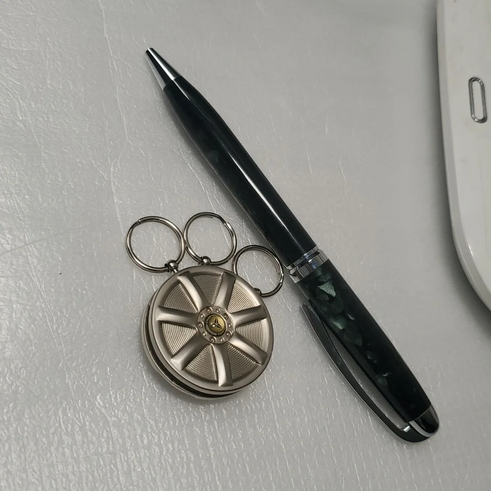 Mercedes-Benz Keychain with Pen